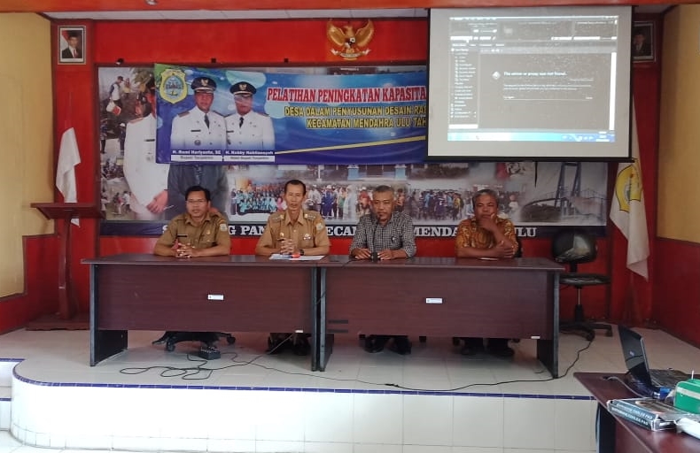 PELATIHAN PENINGKATAN KAPASITAS KADER TEKNIS DESA DALAM PENYUSUNAN RAB DAN GAMBAR