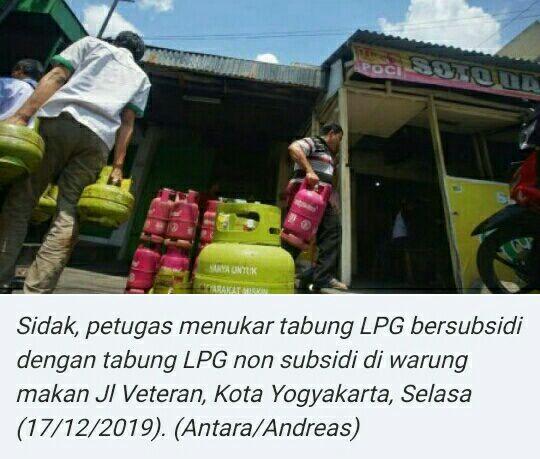 Subsidi Gas 3 Kg Dicabut, YLKI Minta Perketat Pengawasan