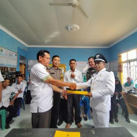 Sertijab Kepala Desa tahun 2020